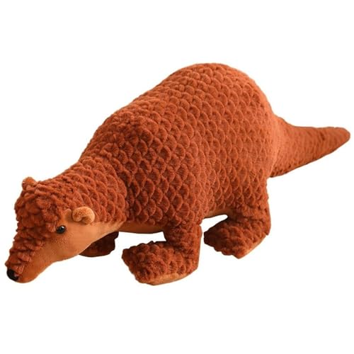 STARTONYOU Pangolin Plüschtier, Kuschelig Weiches Waldtier Puppe Dekoration Plüschtier Spielzeug Für Kinder Erwachsene Teenager(Brown,30cm) von STARTONYOU
