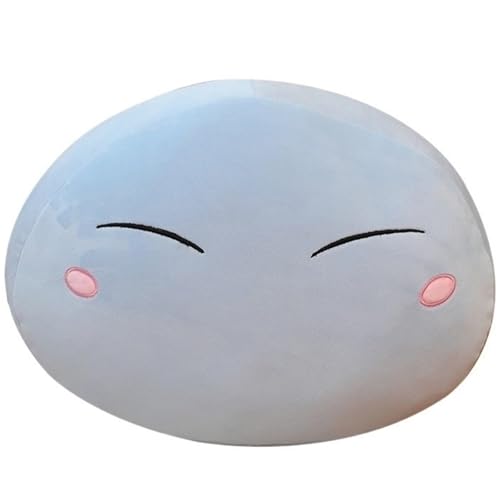 Süßes Schleim Plüschtier, Mollig Weich Kuscheliges Stofftier Puppe Plüschtier Kissen Geschenk Sofa Rundes Kissen for Zuhause Kinder(Cute,28cm) von STARTONYOU