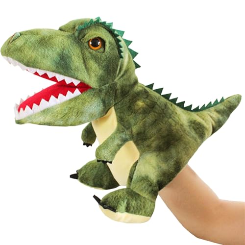 Tyrannosaurus Rex Handpuppe Dinosaurier Plüschtier Kinder Handpuppe Tier Jurassic World Dinosaurier Plüschtier Interaktives Dinosaurierspielzeug für Kinder ab 3 Jahren (25 cm) von STARTONYOU