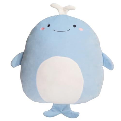Wal Plüschtier Kuscheltier, 40cm Kawaii Hai Puppe Dinosaurier Pinguin Plüsch Kissen Cartoon Tier Stofftier Plüschtier Plüschtierpuppe Weich Stofftier Pinguin Kuscheltier für Kinder Geschenk von STARTONYOU