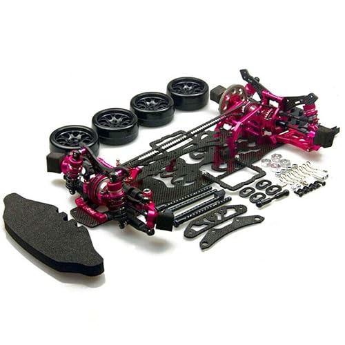 1/10 Alloy Carbon Sakura D4 RC RWD Drift Racing Car KIT-D4RWD Upgrade Car Framework von STASRC