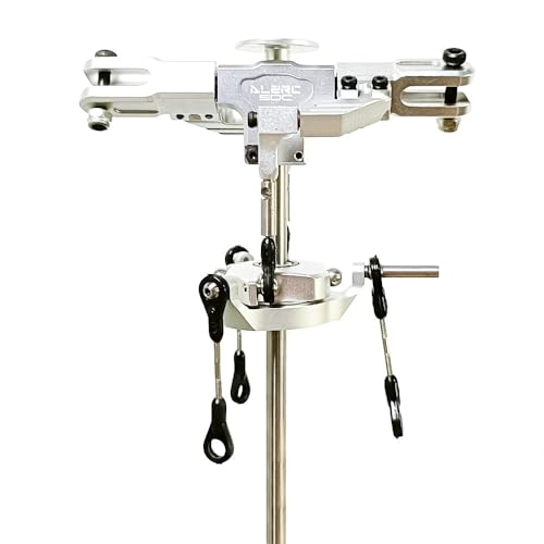 ALZRC 450 DFC Flybarless Metall Hauptrotorkopf Silber für Align 450 PRO DFC RC Hubschrauber Fernbedienung Hubschrauber von STASRC