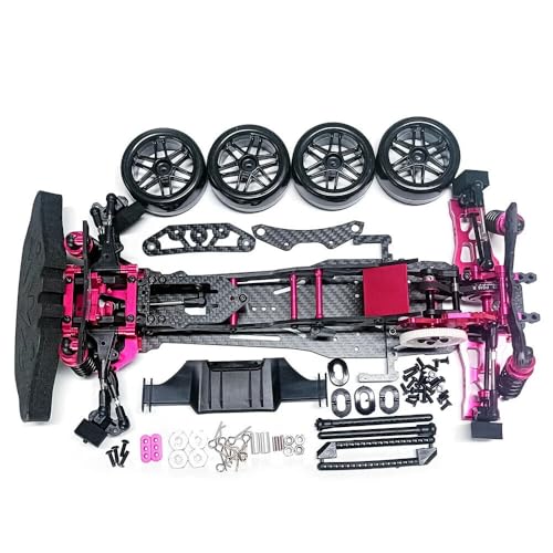 Alloy & Carbon Sakura 1:10 D5MR AWD RC Car Upgrade Frame Kit von STASRC