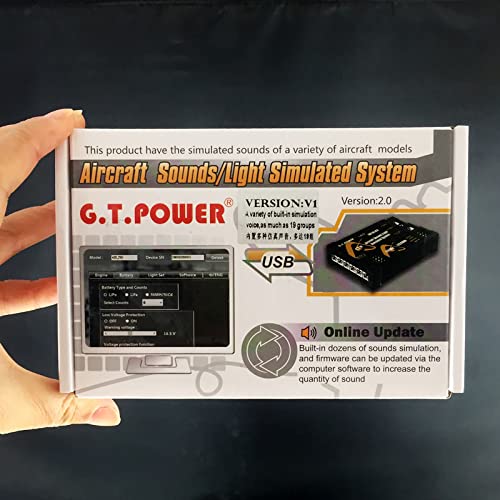 GT Power Aircraft Simulated Sounds Light System V1 for RC Airplane GT Power Aircraft Simulated Sounds Light System V1 for RC Airplane von STASRC