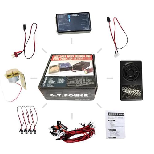 GT Power Container Truck Beleuchtung und Voice Vibration System für RC Trucks Cars 1/14 Tamiya Truck Scania R470 R620 Volvo FH16 GT Power Container Truck Beleuchtung und Voice Vibration System für RC Trucks Cars 1/14 Tamiya Truck Scania R470 R620 Volvo FH16 von STASRC