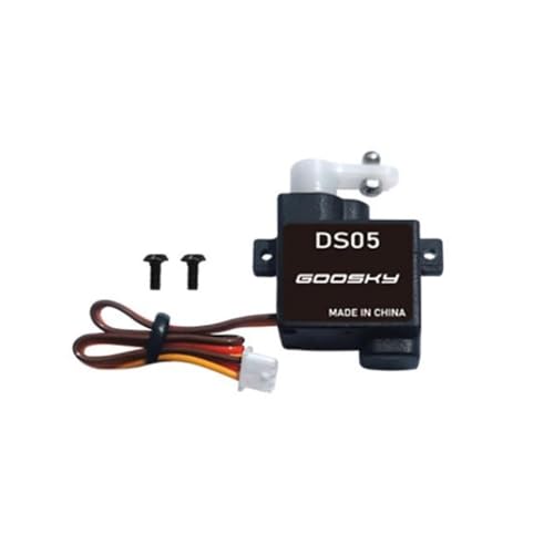 Goosky S1 Helikopter Ersatzteile Canopy Landing Skid ESC Tail Boom Motor Servo (Swashplate Servo) von STASRC
