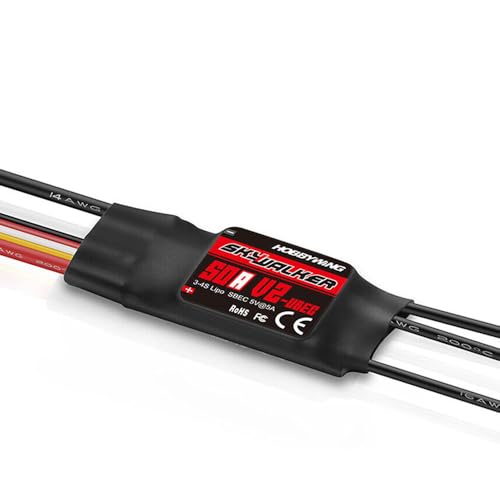 Hobbywing Skywalker 50A V2 ESC Elektrische Geschwindigkeit Driver für Flugzeuge mit festem Flügel von STASRC