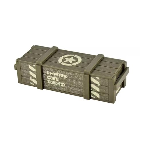 JJRC C8815 4WD RC Auto Ersatzteile Jeep Reifen Servo Empfangsplatte Winde Getriebe Batterie (Große Munitionskiste) von STASRC