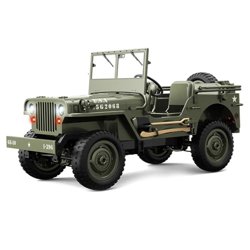 JJRC C8815 4WD RC Auto Ersatzteile Jeep Reifen Servo Empfangsplatte Winde Getriebe Batterie (Grün, 1 x Batterie) von STASRC