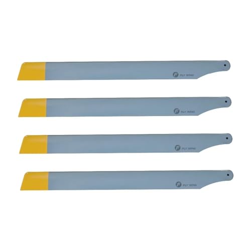 STASRC 360 mm Kohlefaser-Hauptblattporpeller für X3 X360 FW450L RC Hubschrauber (zwei Paar) von STASRC
