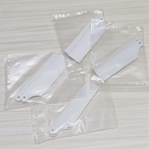 STASRC 4 Paar 450 RC Hubschrauber Kunststoff Heckrotorblätter weiß für Align Trex 450 V3 PRO DFC STASRC 4 Paar 450 RC Hubschrauber Kunststoff Heckrotorblätter weiß für Align Trex 450 V3 PRO DFC von STASRC