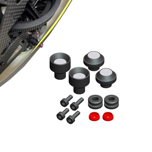 STASRC ALZRC Magnet Schnellverschluss Baldachin Halterung für Trex 450 X3 X360 X380 470L 500 RC Hubschrauber von STASRC