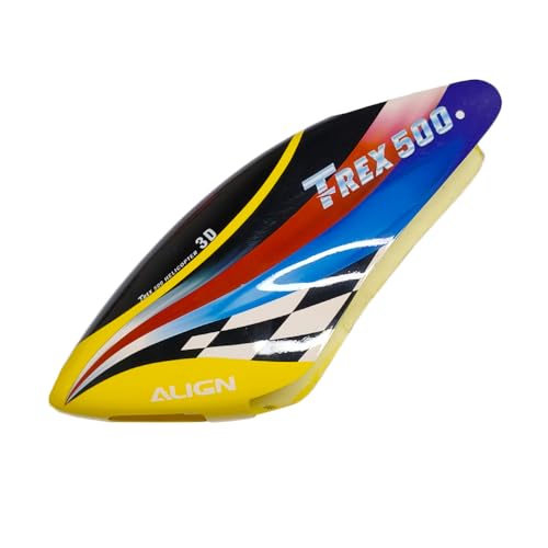 STASRC Align trex 500 ESP PRO RC Hubschrauber-Glasfaser-Überdachung (gelb) von STASRC