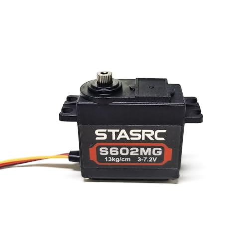 STASRC S602MG Metal Gear Standard-Servo für 1/10 RC Car Truck Specialized Servo STASRC S602MG Metal Gear Standard-Servo für 1/10 RC Car Truck Specialized Servo von STASRC