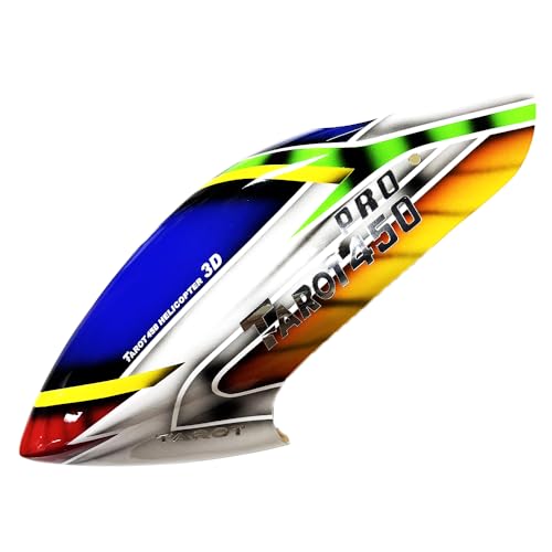 STASRC Tarot 450 Pro Painted Canopy for Align 450 Pro RC Helicopter Remote Control Helicopter Parts (Blue) von STASRC