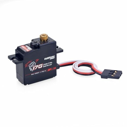 Surpass Hobby 17g Metall Staeering Gear Servo für RC Hubschrauber Roboter LKW Auto Surpass Hobby 17g Metall Staeering Gear Servo für RC Hubschrauber Roboter LKW Auto von STASRC