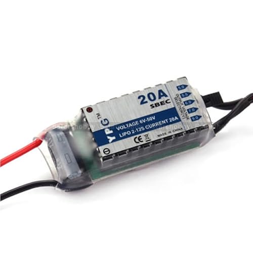YPG 20A HV SBEC 2S~12S lipo mit wählbarer Spannung für RC-Modell YPG 20A HV SBEC 2S~12S lipo mit wählbarer Spannung für RC-Modell von STASRC