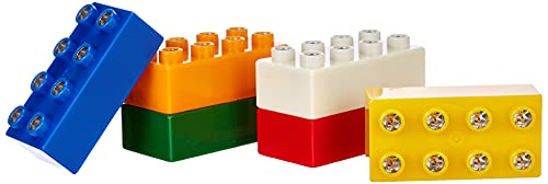 Light STAX Stax_LS-M04040 Junior Bausteine, kompatibel mit dem STAX Junior und Duplo, Expansion Pack, Größe 2x4 , inklusive 6 Bausteinen, mehrfarbig Light STAX Stax_LS-M04040 Junior Bausteine, kompatibel mit dem STAX Junior und Duplo, Expansion Pack, Größe 2x4 , inklusive 6 Bausteinen, mehrfarbig von STAX