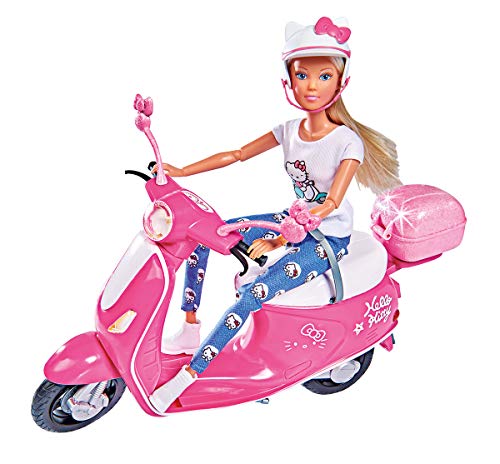 Simba 109283024 Hello Kitty Steffi Love Scooter, Mehrfarbig Simba 109283024 Hello Kitty Steffi Love Scooter, Mehrfarbig von STEFFI LOVE