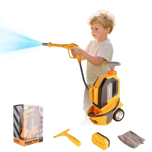Autowaschmaschine Spielzeug Set für Kinder, Autodruckwaschspielzeug, 1700ml Wassertank Autowaschmaschine Spielzeug Set für Kinder, Autodruckwaschspielzeug, 1700ml Wassertank von STEFUEWILL17
