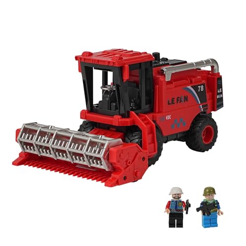 Mähdrescher Spielzeug - Bauernhof Spielzeug Fahrzeug, Simulating Wheat Cutting Scenes and Multi Joint Movable Mähdrescher Fahrzeug, Erntespielzeug, Kombinieren Harvester Erntespielzeug, Rot Mähdrescher Spielzeug - Bauernhof Spielzeug Fahrzeug, Simulating Wheat Cutting Scenes and Multi Joint Movable Mähdrescher Fahrzeug, Erntespielzeug, Kombinieren Harvester Erntespielzeug, Rot von STEFUEWILL17