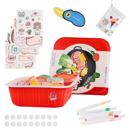 Pretend Küchenspielzeug, Kinderküche Zubehör Spielzeug - Sicheres Giftfreies Spielzeug Lebensmittel, Selbstbestimmtes Farbenmalen und Kreieren, Schnitt Simulation Kochen von STEFUEWILL17