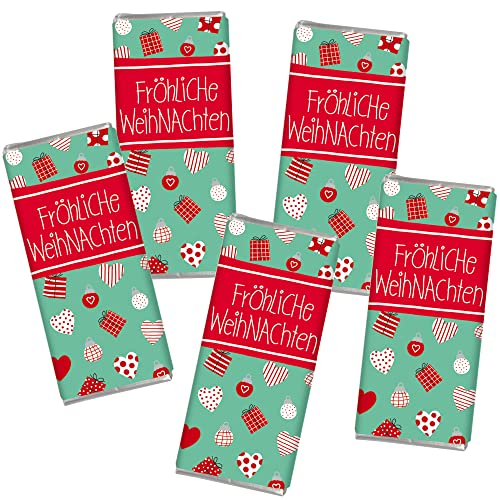 STEINBECK Mini Schokolade - Fröhliche Weihnachten - Geschenk Adventskalender Wichtel 18g Vollmilch Tischdekoration Mint rot STEINBECK Mini Schokolade - Fröhliche Weihnachten - Geschenk Adventskalender Wichtel 18g Vollmilch Tischdekoration Mint rot von STEINBECK