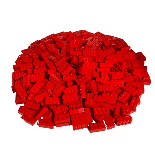 Lego® Service 3458 - Steine, rot, 2 x 4 Noppen, 50 Stück von LEGO