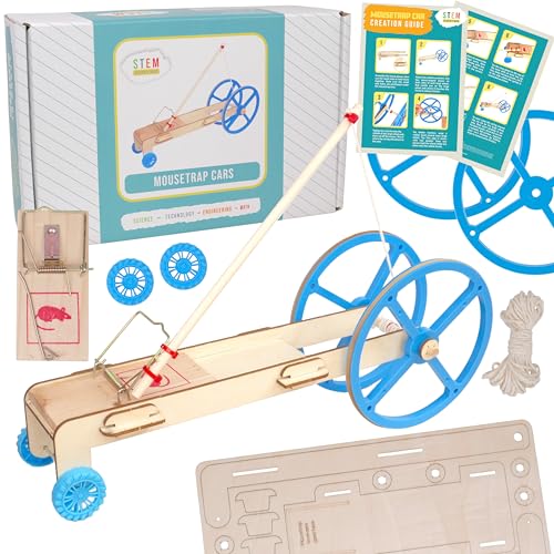 Mausefalle, Auto-Set, 10 Stück, STEM-Projekte für Kinder im Alter von 8–14 Jahren, Physik-Auto-Set für Klassenzimmer, Heimschule, Wissenschaftsmesse, Gruppenaktivitäten Mausefalle, Auto-Set, 10 Stück, STEM-Projekte für Kinder im Alter von 8–14 Jahren, Physik-Auto-Set für Klassenzimmer, Heimschule, Wissenschaftsmesse, Gruppenaktivitäten von STEM INVENTIONS