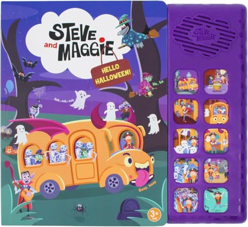 Steve and Maggie Sing-Alongs 10 Button Sound Book Dinosaur Toys Learning & Education Toys Interactive Baby Books for Toddlers 3-8 Gifts for Boys & Girls (2-All Saints' Day) von STEVE and MAGGIE