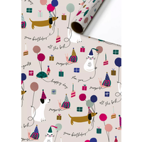 BRUNNEN 2528533251 STEWO Geschenkpapier „Murphy“ 70 cm × 1,5 m, 76 g/m², beige/mehrfarbig BRUNNEN 2528533251 STEWO Geschenkpapier „Murphy“ 70 cm × 1,5 m, 76 g/m², beige/mehrfarbig von STEWO