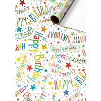 BRUNNEN 2528698390 STEWO Geschenkpapier „Alexandra“, 70 cm × 1,5 m, 76 g/m², weiß/mehrfarbig BRUNNEN 2528698390 STEWO Geschenkpapier „Alexandra“, 70 cm × 1,5 m, 76 g/m², weiß/mehrfarbig von STEWO