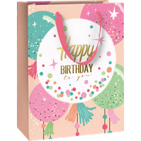 BRUNNEN 2544516450 STEWO Geschenktasche „Partyballoons“ 23×30×13 cm, 180 g/m², mehrfarbig BRUNNEN 2544516450 STEWO Geschenktasche „Partyballoons“ 23×30×13 cm, 180 g/m², mehrfarbig von STEWO