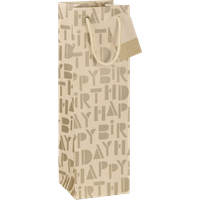 BRUNNEN 2546533480 STEWO Flaschentaschen „Vinci“ 11×36×10,5 cm, 250 g/m², hellbraun BRUNNEN 2546533480 STEWO Flaschentaschen „Vinci“ 11×36×10,5 cm, 250 g/m², hellbraun von STEWO