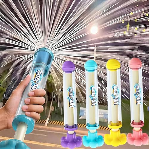 STFYUG Feuerwerk Wasserpistole für Kinder, Wasserpistole Feuerwerk, Wasserfeuerwerk Spielzeug, Feuerwerk-Wasserpistole Spielzeug, Wasserpistolen für Baden,Pool, Party, Strand und Spielplatz von STFYUG