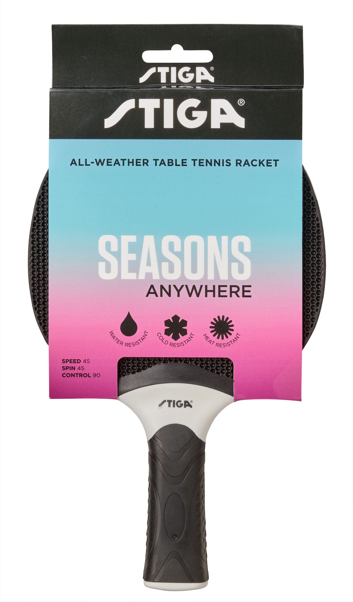 STIGA Bat Seasons Anywhere Tischtennisschläger, Black von STIGA