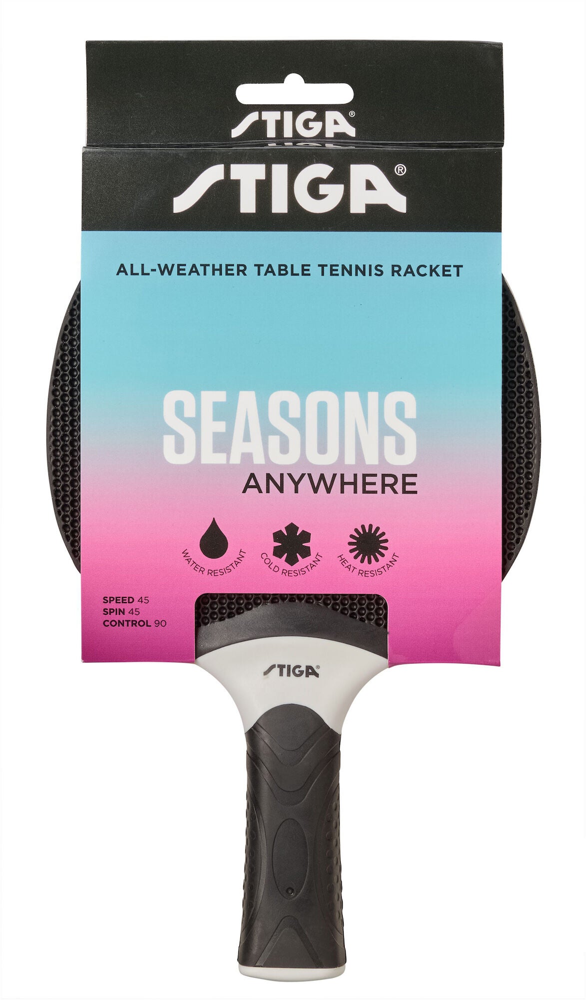 STIGA Bat Seasons Anywhere Tischtennisschläger, Black STIGA Bat Seasons Anywhere Tischtennisschläger, Black von STIGA