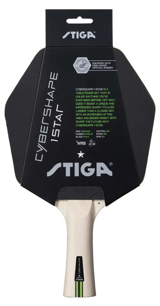 STIGA Cybershape 1-Star Tischtennisschläger STIGA Cybershape 1-Star Tischtennisschläger von STIGA