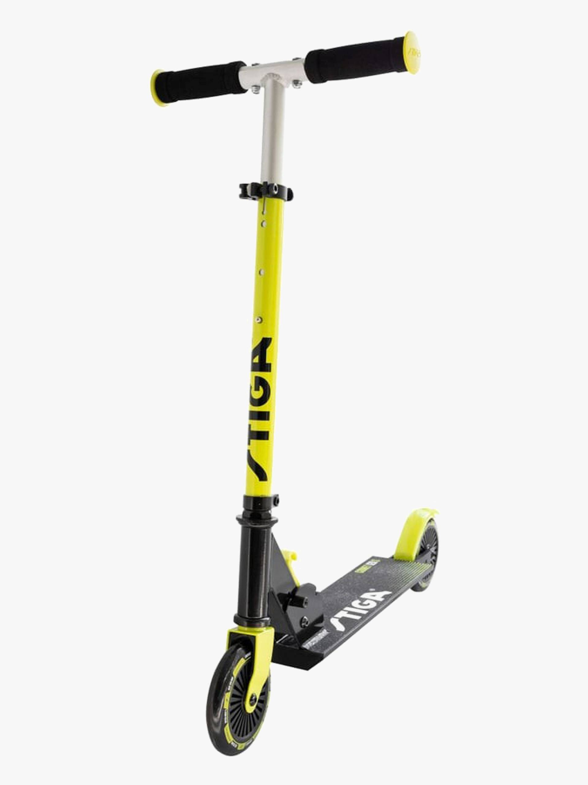 STIGA Kick Tretroller Comet 120-S, Schwarz/Gelb von STIGA