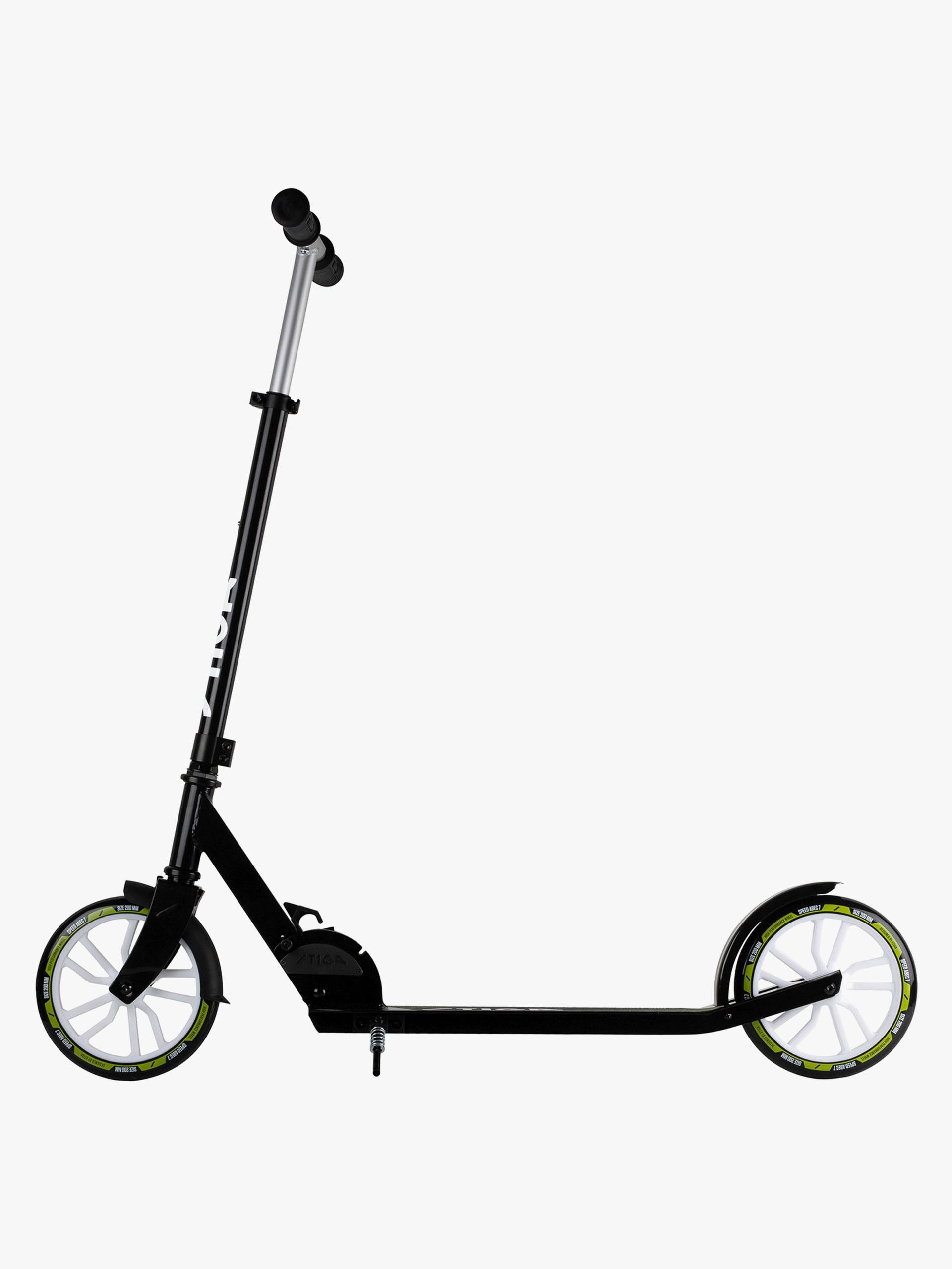 STIGA STR Tretroller Route 200-S, Schwarz/lime von STIGA