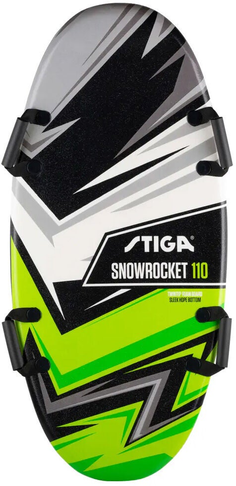 STIGA Snowrocket Speed Foamboard 110 cm, Grün/Schwarz von STIGA