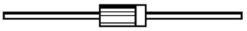 STMicroelectronics Schottky-Diode - Gleichrichter BAT43 DO-35 30V Einzeln von STMICROELECTRONICS