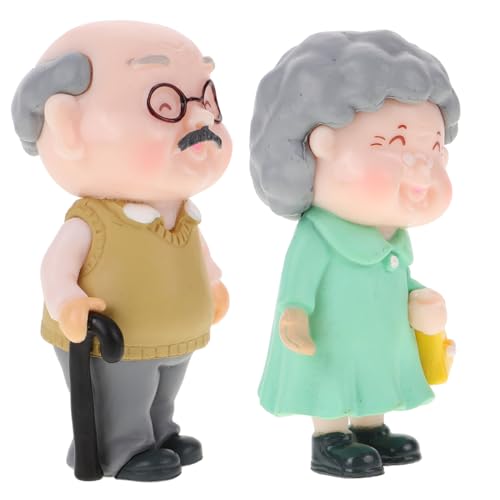 STOBAZA 1 Satz Kreative Kuchen Dekoration Liebliches Altes Figuren für Diy Tortenverschönerung Sichere und Bezaubernde Tortendekoration für Besondere Anlässe STOBAZA 1 Satz Kreative Kuchen Dekoration Liebliches Altes Figuren für Diy Tortenverschönerung Sichere und Bezaubernde Tortendekoration für Besondere Anlässe von STOBAZA