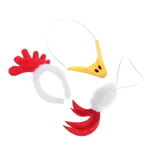 STOBAZA 1 Satz Verkleiden Küken Haarreifen Huhn Nase Kostüm Ostern Kostüm Prop Plüschtier Stirnband Huhn Kostüm Zubehör STOBAZA 1 Satz Verkleiden Küken Haarreifen Huhn Nase Kostüm Ostern Kostüm Prop Plüschtier Stirnband Huhn Kostüm Zubehör von STOBAZA
