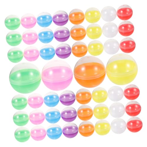 STOBAZA 100 Stück Teiliges Transparente Bruchsichere Kunststoffkapseln Nachfüllbare Automatenkugeln für Partygeschenke Leere Füllbare Bälle für Verkaufsautomaten Geeignet STOBAZA 100 Stück Teiliges Transparente Bruchsichere Kunststoffkapseln Nachfüllbare Automatenkugeln für Partygeschenke Leere Füllbare Bälle für Verkaufsautomaten Geeignet von STOBAZA