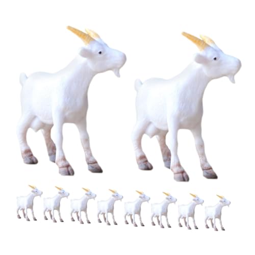 STOBAZA 10stücke Miniatur Ziegenfigur Aus Realistischen Schaf Ziegenornamenten Gärten DIY Mikro-landschaften Und Kreative Dekorationen STOBAZA 10stücke Miniatur Ziegenfigur Aus Realistischen Schaf Ziegenornamenten Gärten DIY Mikro-landschaften Und Kreative Dekorationen von STOBAZA