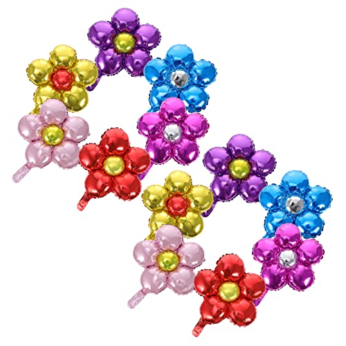 STOBAZA 12Stücke Aluminium Folienballons Blumen Design Pastell Farben für Kindergeburtstagsfeier und Festlichkeiten Dekorative Party Requisiten für Fröhliche STOBAZA 12Stücke Aluminium Folienballons Blumen Design Pastell Farben für Kindergeburtstagsfeier und Festlichkeiten Dekorative Party Requisiten für Fröhliche von STOBAZA