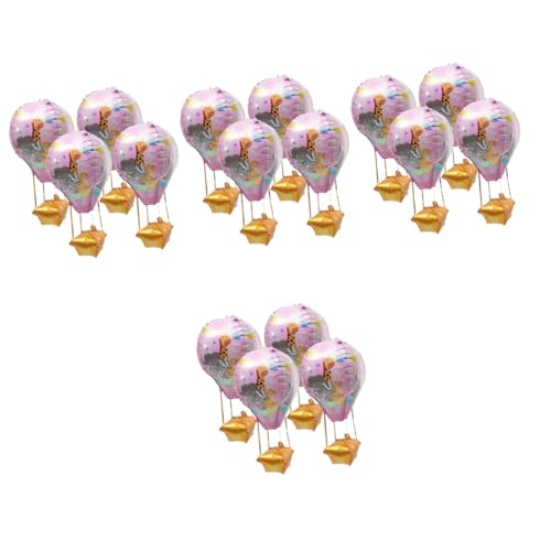STOBAZA 16 Stk Heißluftballon luftballons Hochzeitsdekoration Lichthausdekorationen für zu Hause Kinderdrachen Wohnkultur Geburtstagsparty liefert Festivalballons Emulsion schmücken 4d von STOBAZA