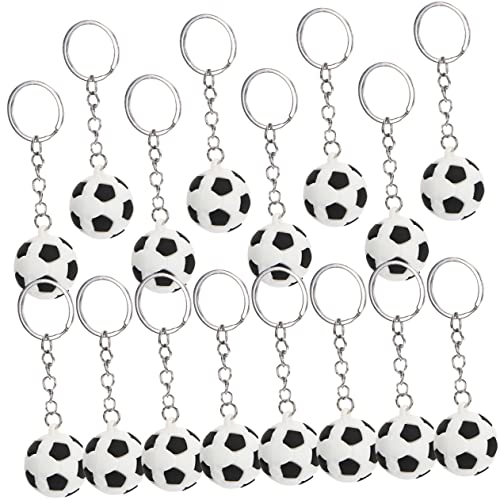 STOBAZA 16 Stück Teiliges Fußball Schlüsselanhänger Sportliche Schlüsselringe für Fans Stilvolle Accessoires für Taschen und Rucksäcke für Sportliebhaber STOBAZA 16 Stück Teiliges Fußball Schlüsselanhänger Sportliche Schlüsselringe für Fans Stilvolle Accessoires für Taschen und Rucksäcke für Sportliebhaber von STOBAZA