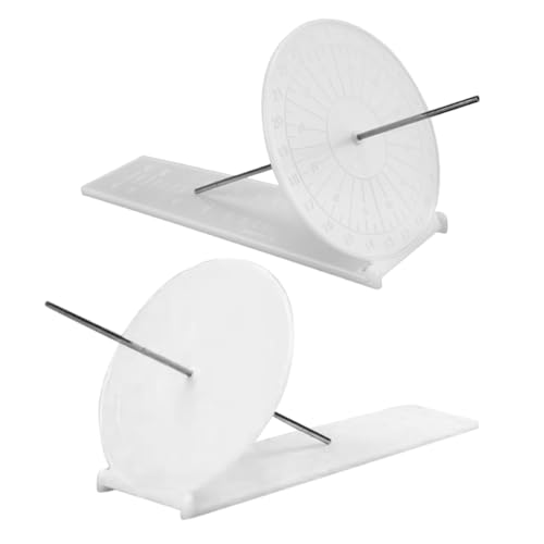 STOBAZA 2 Stück DIY Sonnenuhr Modell Bausatz für Wissenschaftliches Lernspielzeug zur Zeitmessung und Erdrotation Pädagogisches Experimentierset Beobachtung und Problemlösung STOBAZA 2 Stück DIY Sonnenuhr Modell Bausatz für Wissenschaftliches Lernspielzeug zur Zeitmessung und Erdrotation Pädagogisches Experimentierset Beobachtung und Problemlösung von STOBAZA